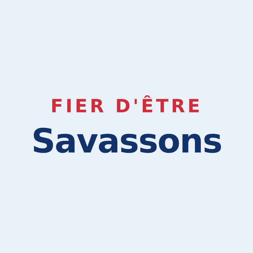 Sticker « Fier d'être Savassons » — design pour Savasse