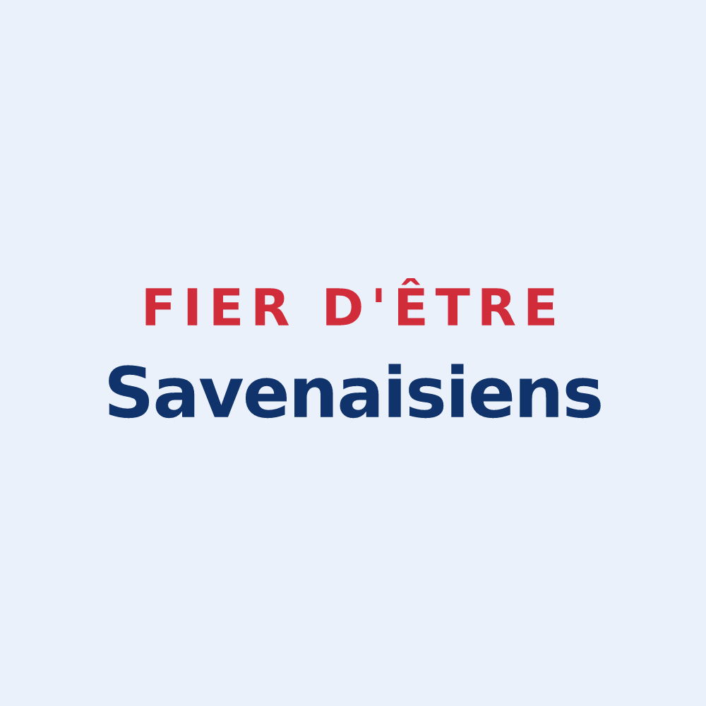 Sticker « Fier d'être Savenaisiens » — design pour Savenay