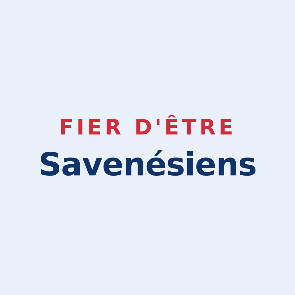 Sticker « Fier d'être Savenésiens » — design pour Savenès