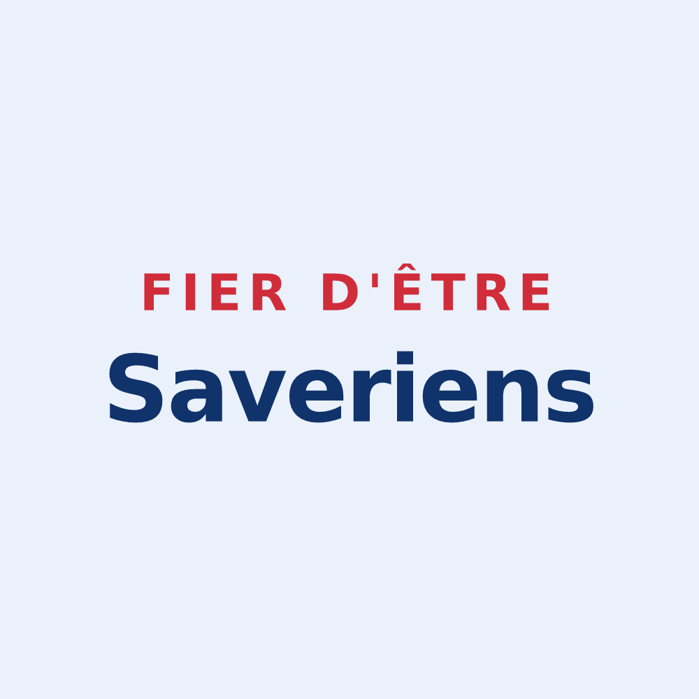 Sticker « Fier d'être Saveriens » — design pour Savères
