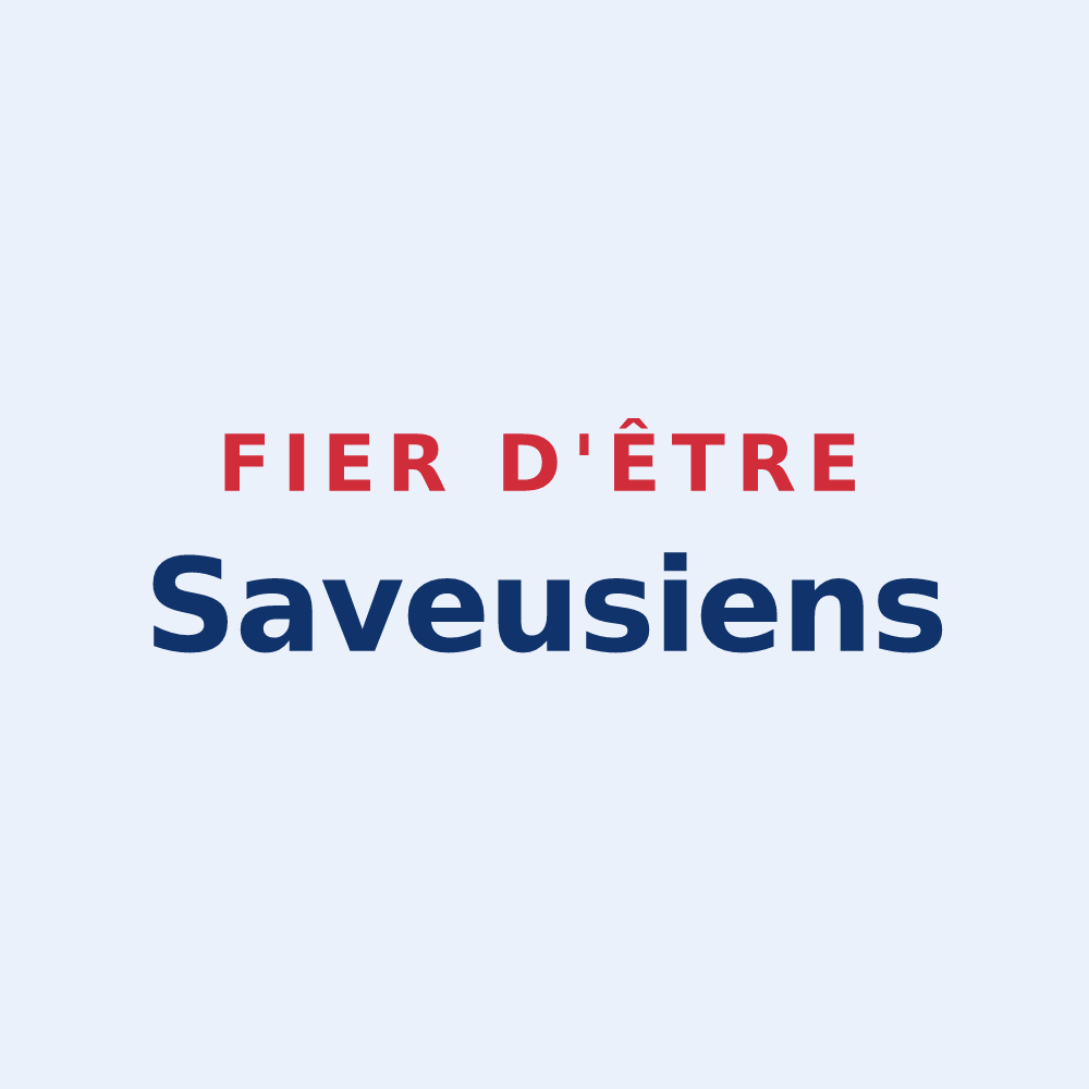 Sticker « Fier d'être Saveusiens » — design pour Saveuse