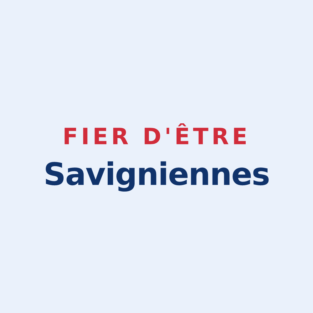 Sticker « Fier d'être Savigniennes » — design pour Savigny