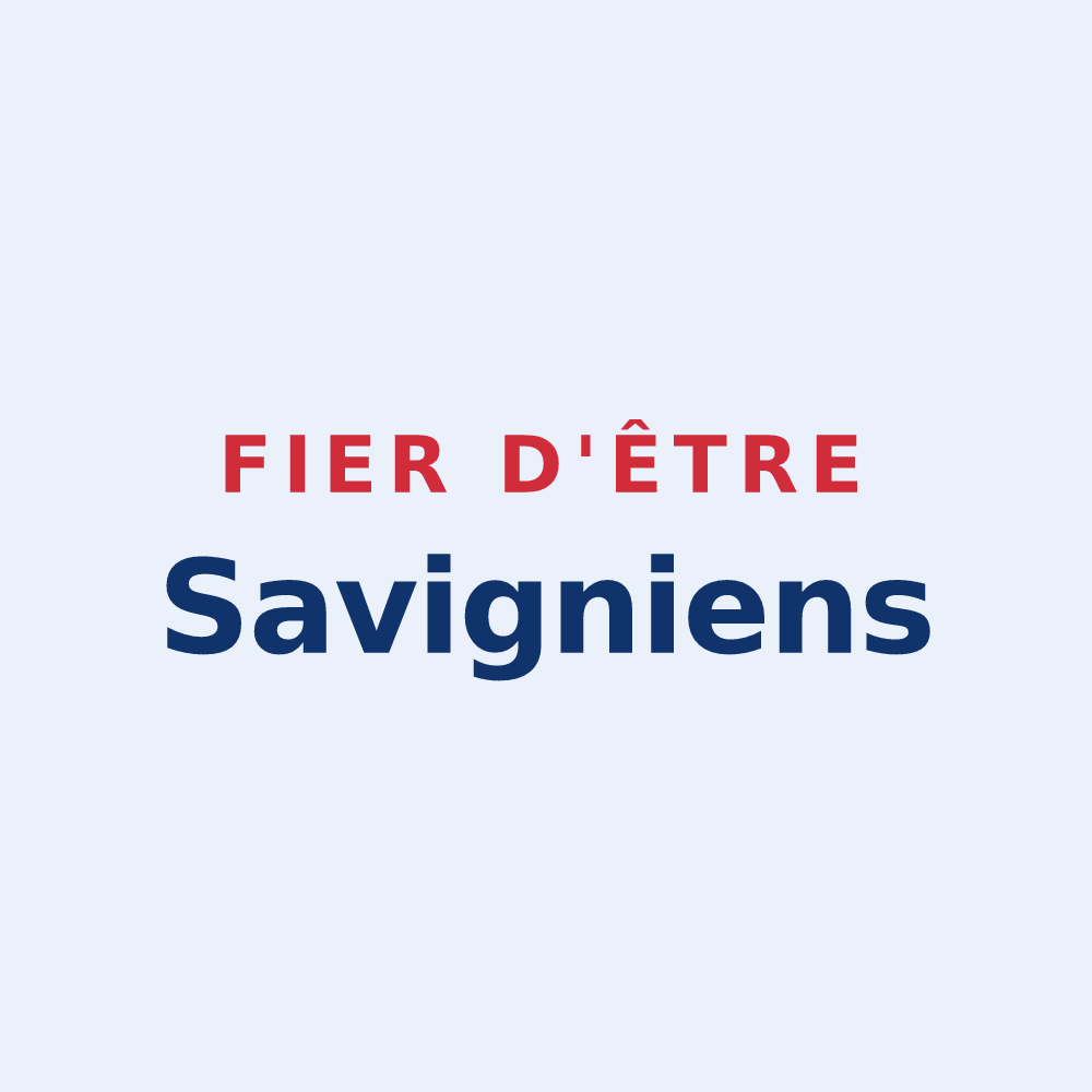 Sticker « Fier d'être Savigniens » — design pour Savigny-lès-Beaune