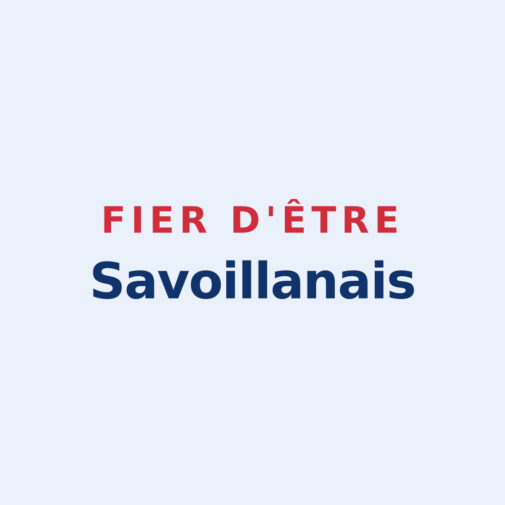 Sticker « Fier d'être Savoillanais » — design pour Savoillan