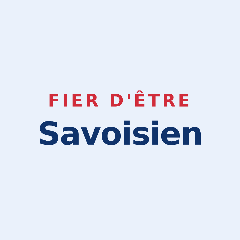 Sticker « Fier d'être Savoisien » — design pour Savoisy