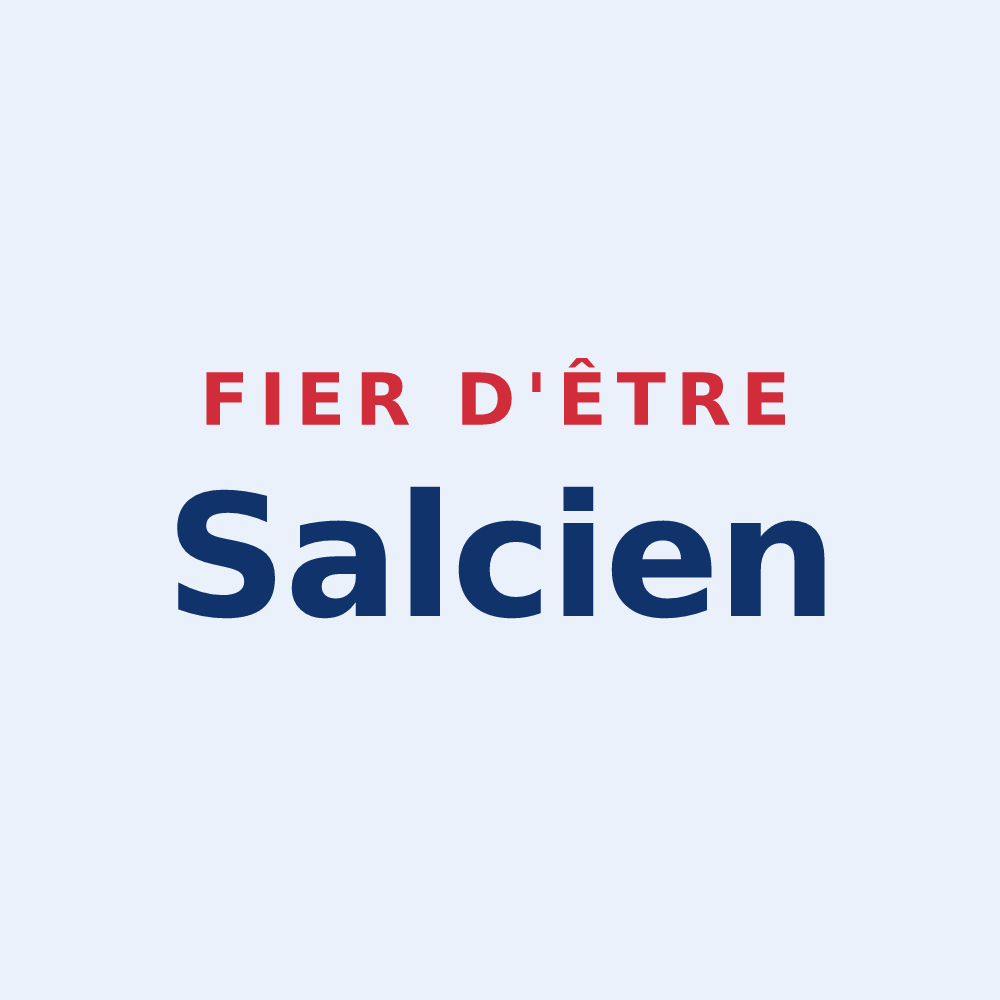Sticker « Fier d'être Salcien » — design pour Sceaux-d'Anjou