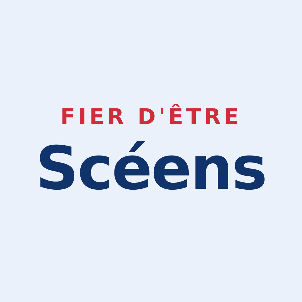 Sticker « Fier d'être Scéens » — design pour Sceaux