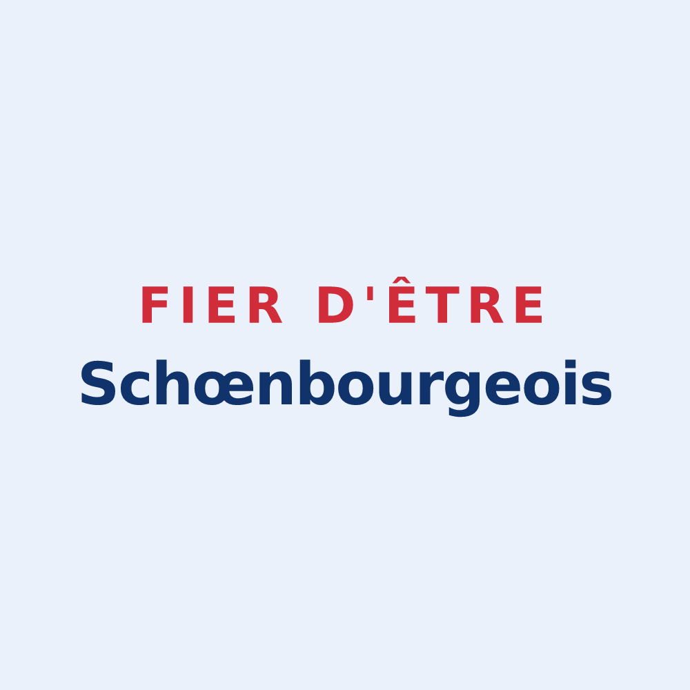 Sticker « Fier d'être Schœnbourgeois » — design pour Schœnbourg
