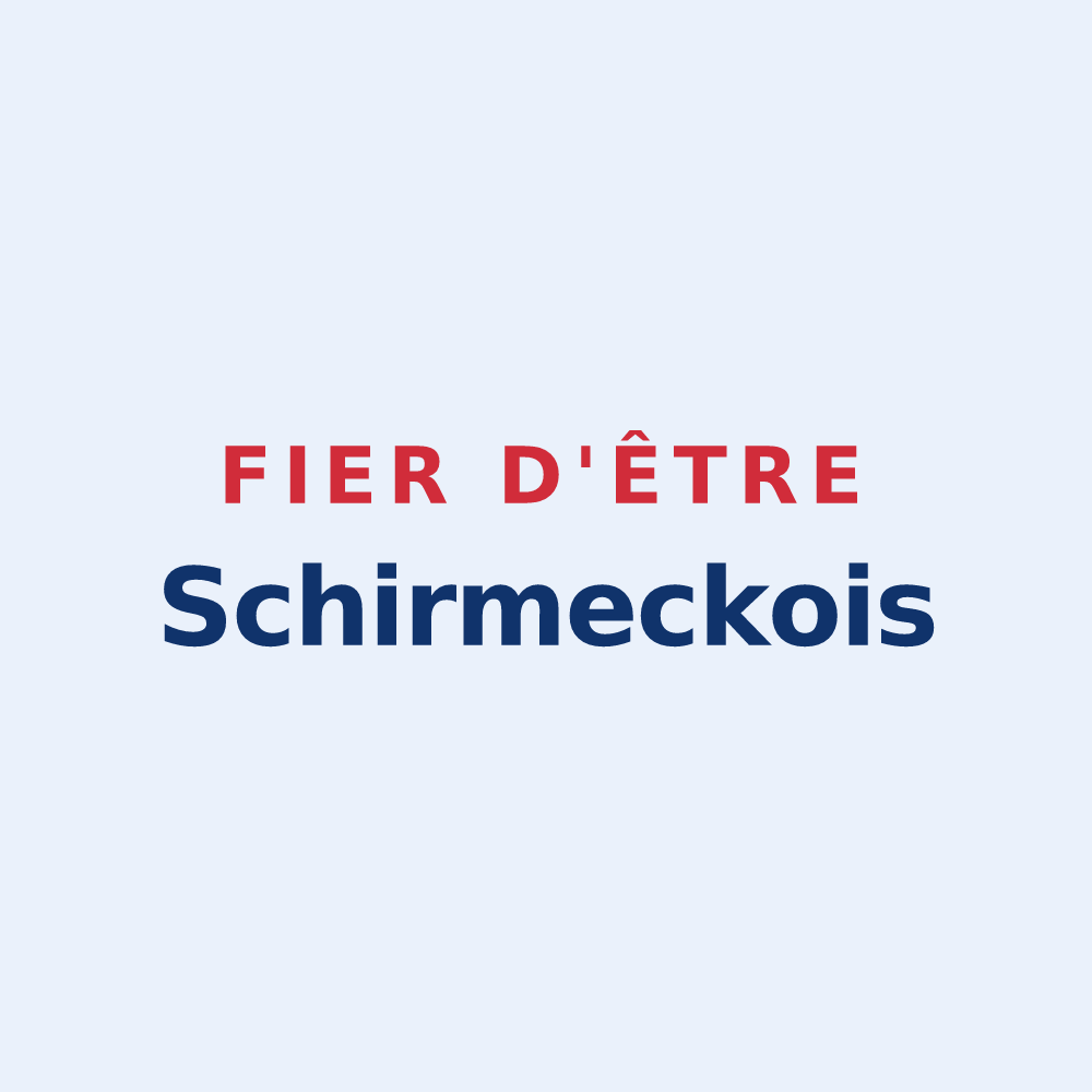 Sticker « Fier d'être Schirmeckois » — design pour Schirmeck