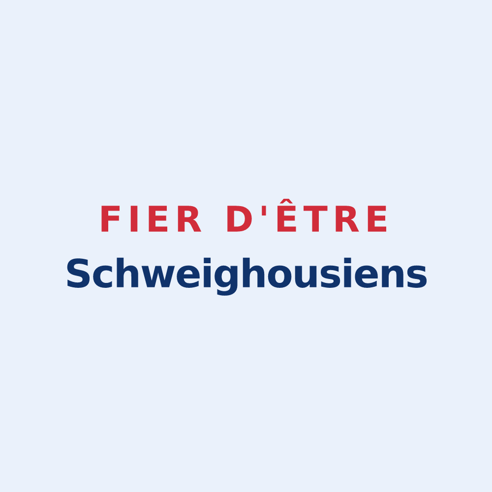 Sticker « Fier d'être Schweighousiens » — design pour Schweighouse-Thann