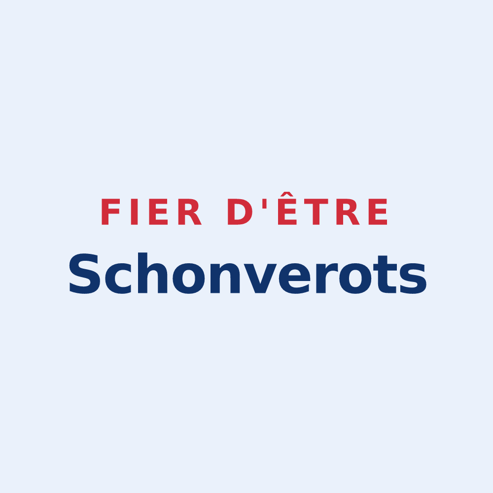 Sticker « Fier d'être Schonverots » — design pour Scionzier