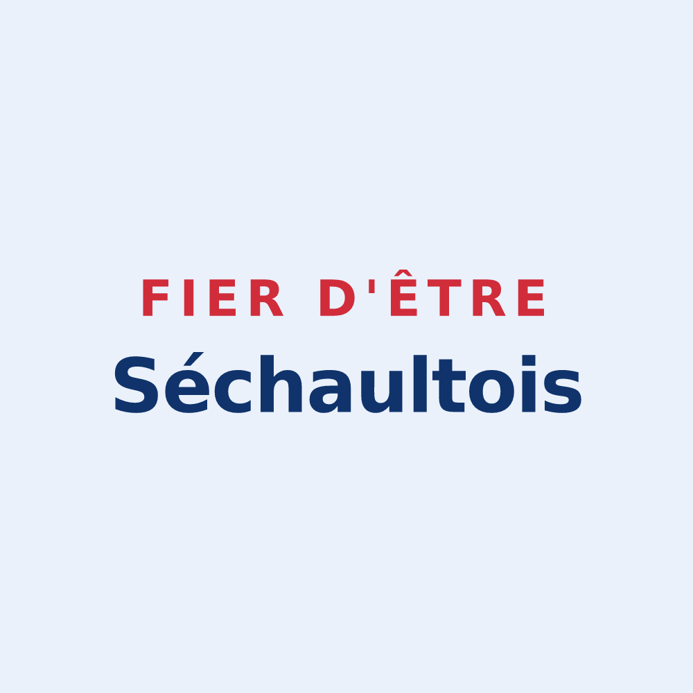 Sticker « Fier d'être Séchaultois » — design pour Séchault
