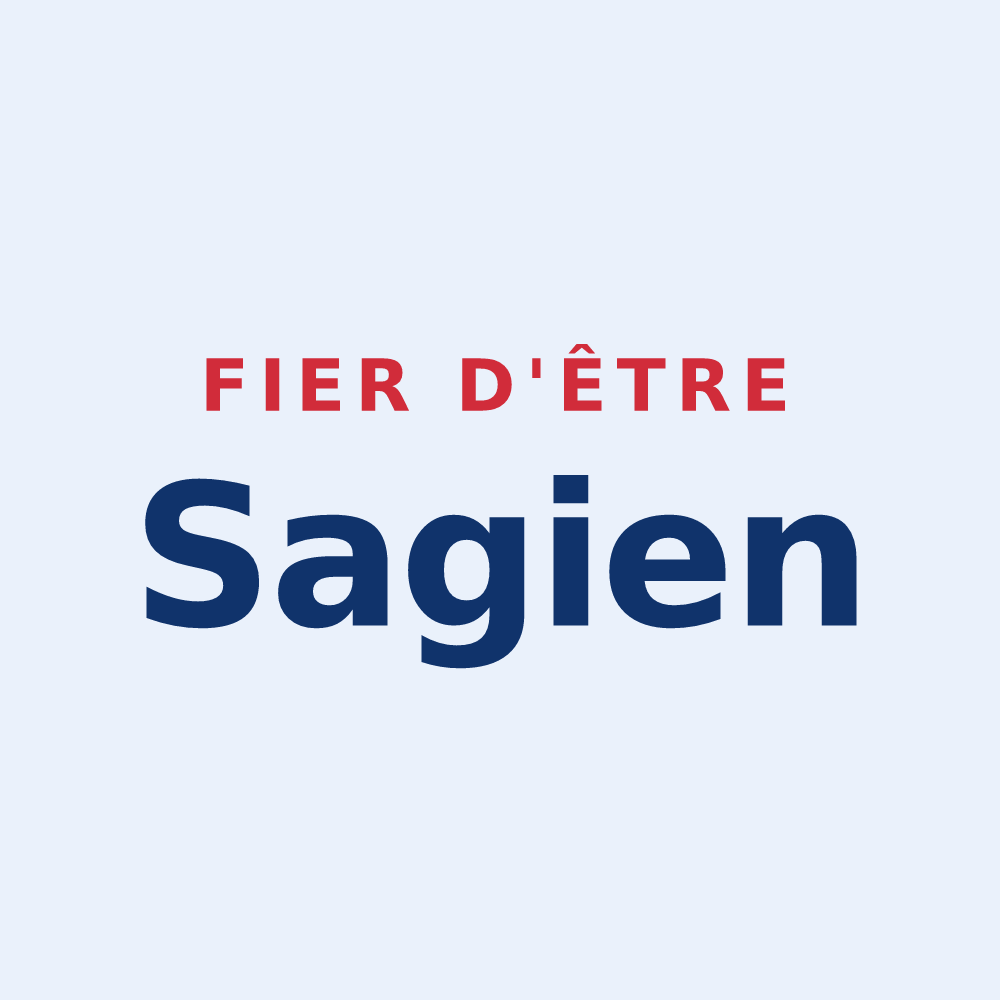 Sticker « Fier d'être Sagien » — design pour Sées