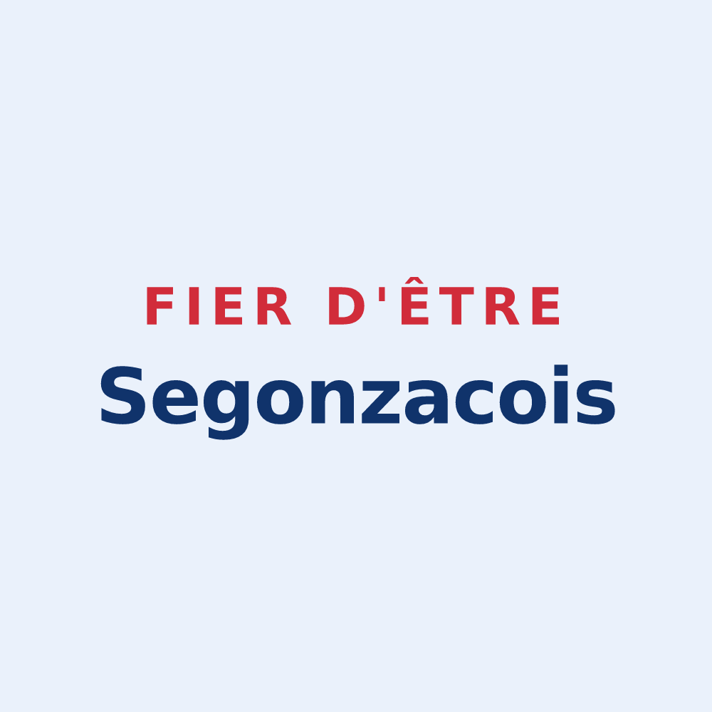 Sticker « Fier d'être Segonzacois » — design pour Segonzac