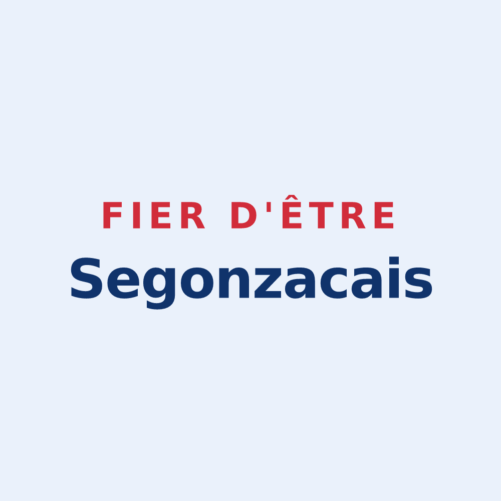Sticker « Fier d'être Segonzacais » — design pour Segonzac