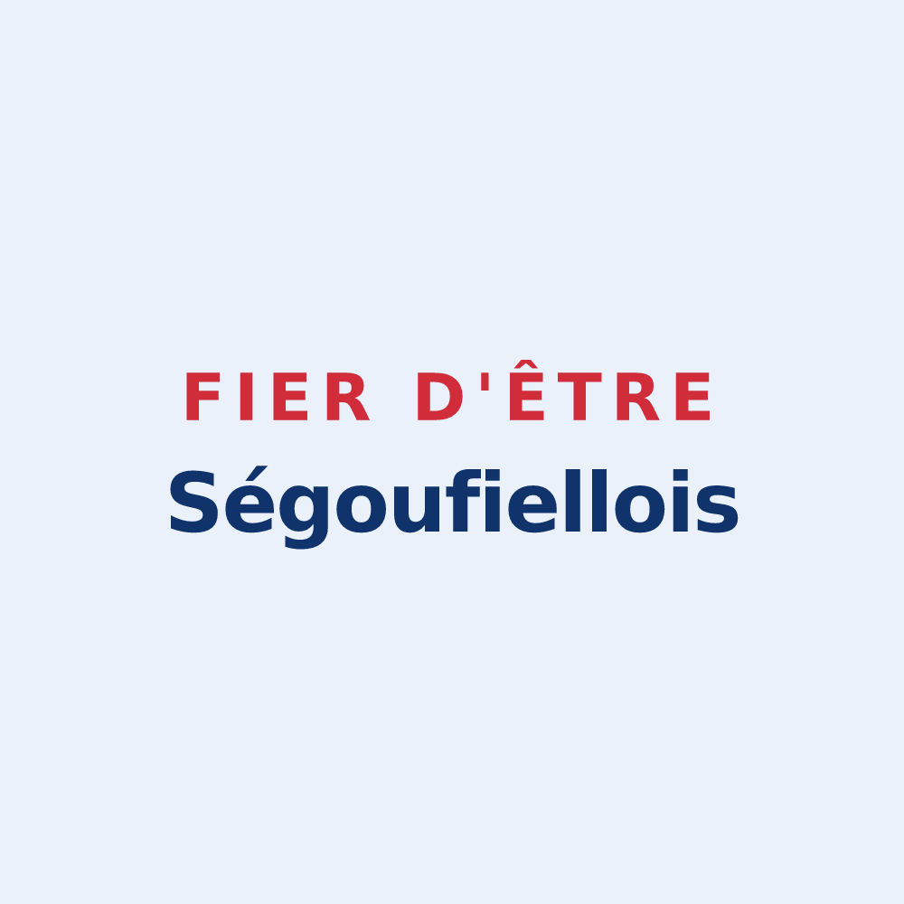 Sticker « Fier d'être Ségoufiellois » — design pour Ségoufielle