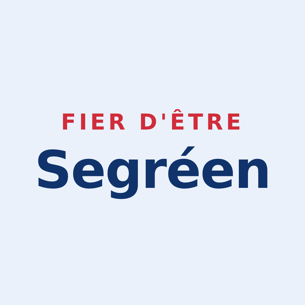 Sticker « Fier d'être Segréen » — design pour Segré-en-Anjou Bleu