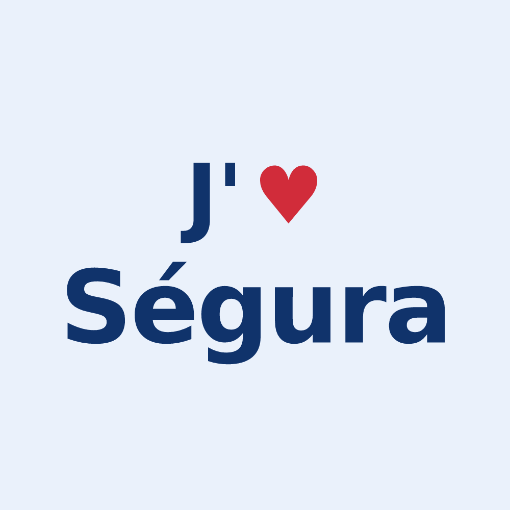 Sticker personnalisé Ségura — design J'aime Ségura