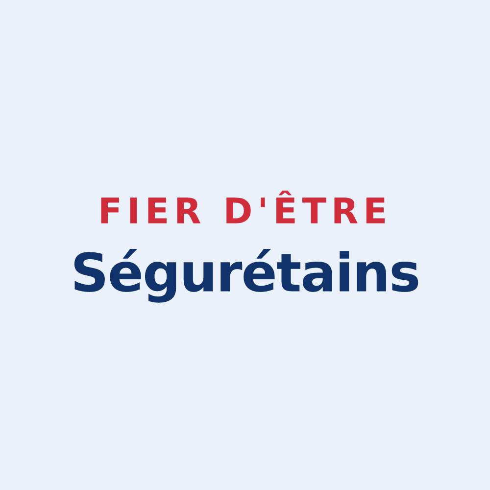 Sticker « Fier d'être Ségurétains » — design pour Séguret