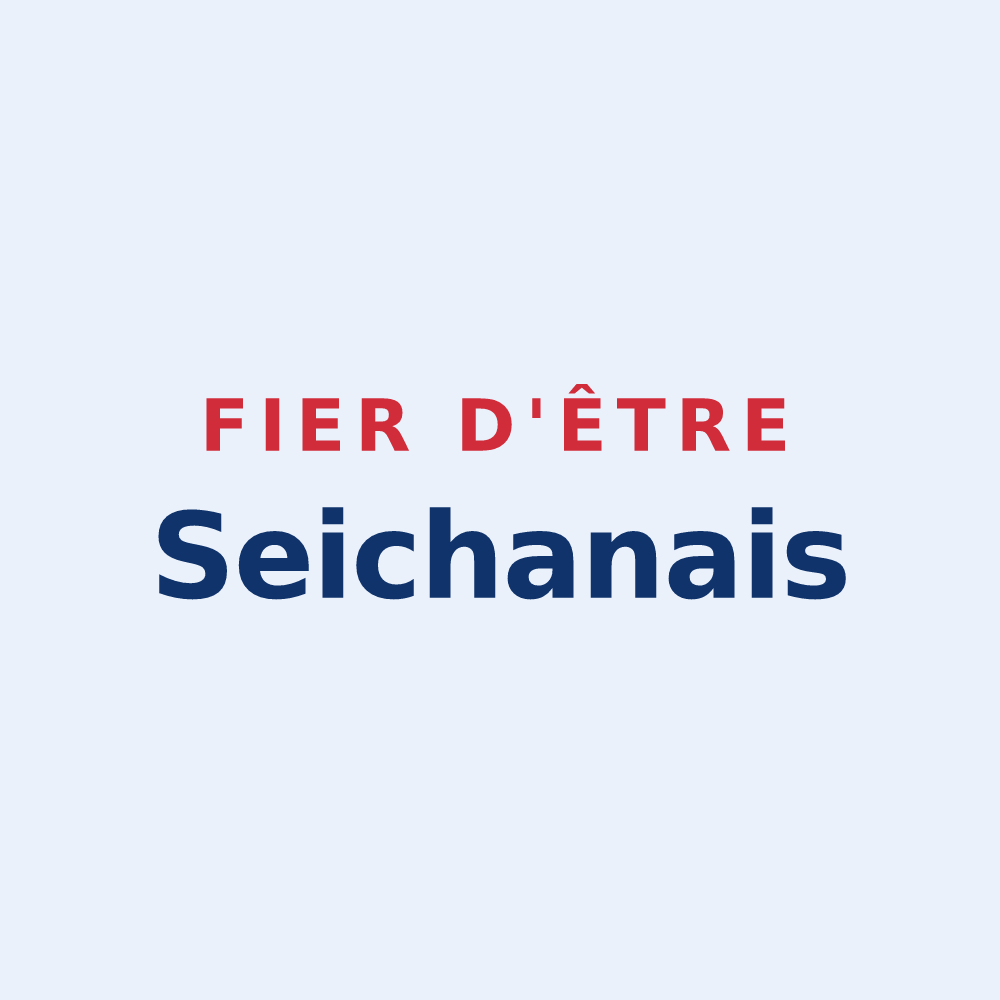 Sticker « Fier d'être Seichanais » — design pour Seichamps