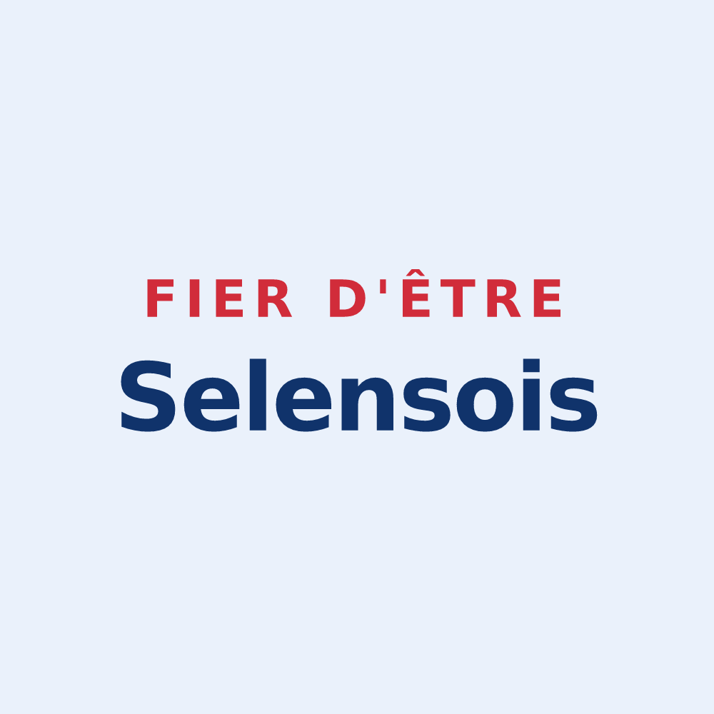 Sticker « Fier d'être Selensois » — design pour Selens