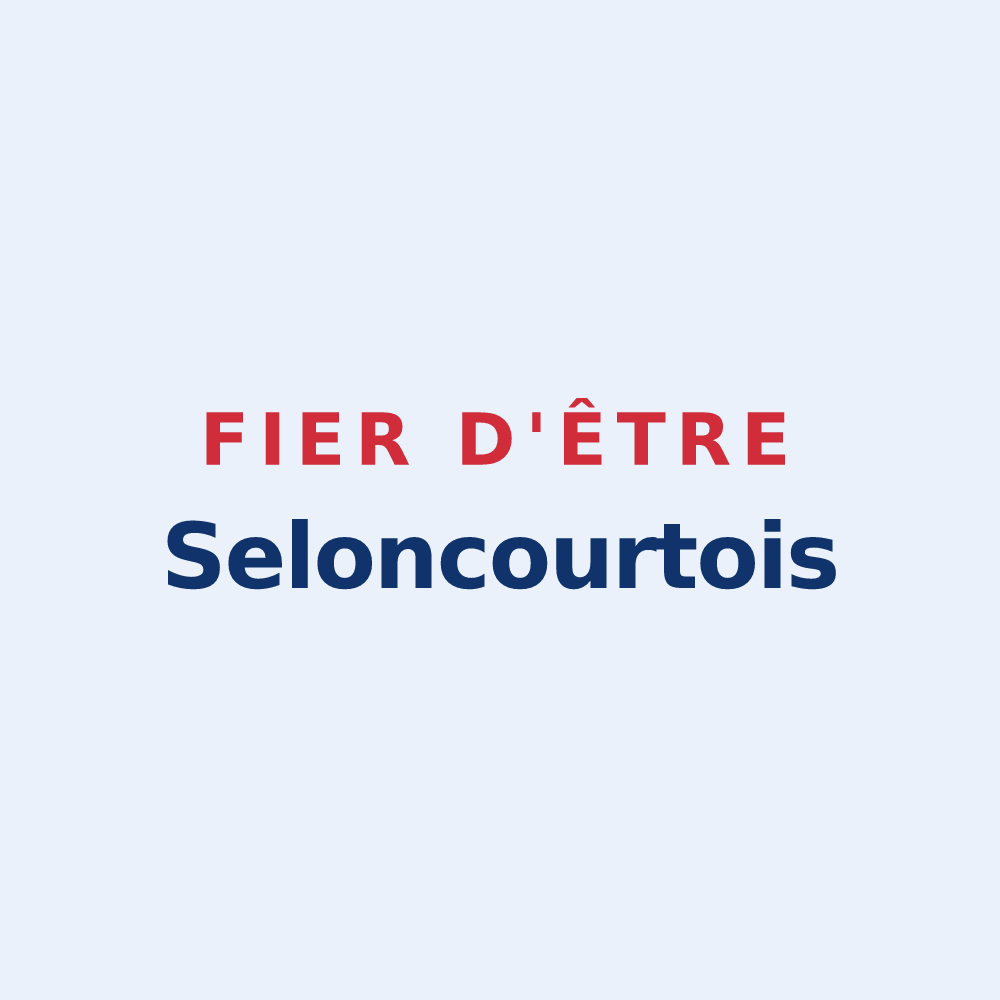 Sticker « Fier d'être Seloncourtois » — design pour Seloncourt