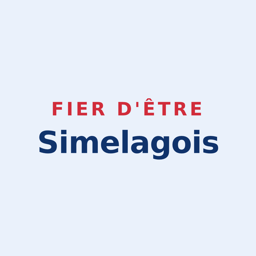 Sticker « Fier d'être Simelagois » — design pour Sémelay