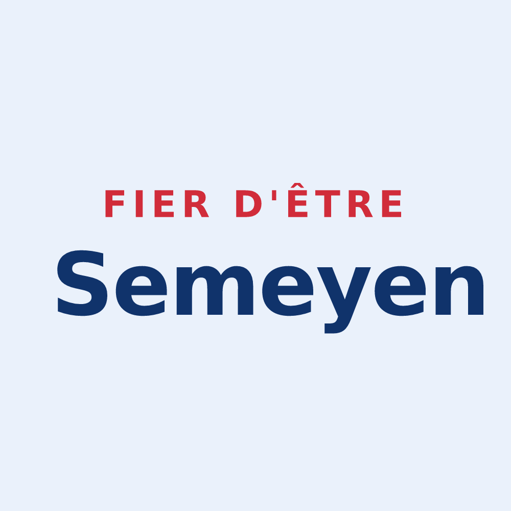 Sticker « Fier d'être Semeyen » — design pour Semoy