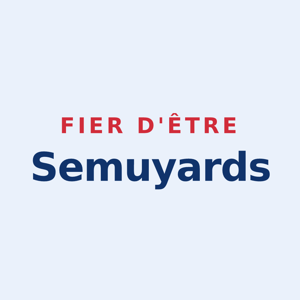 Sticker « Fier d'être Semuyards » — design pour Semuy