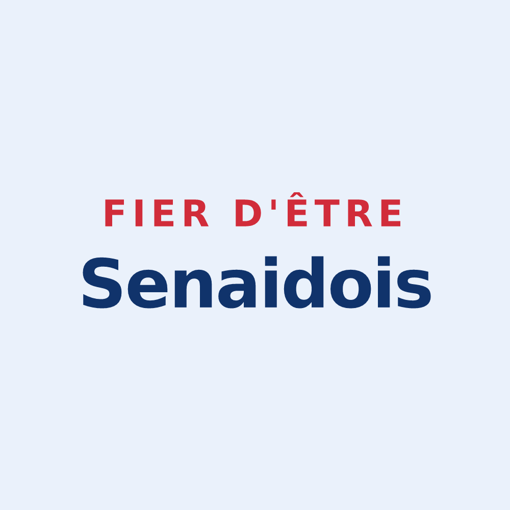 Sticker « Fier d'être Senaidois » — design pour Senaide