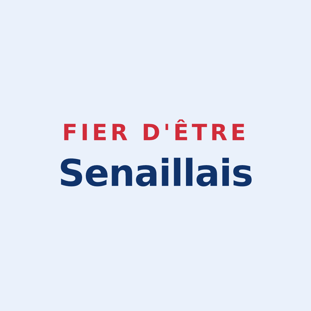 Sticker « Fier d'être Senaillais » — design pour Senailly