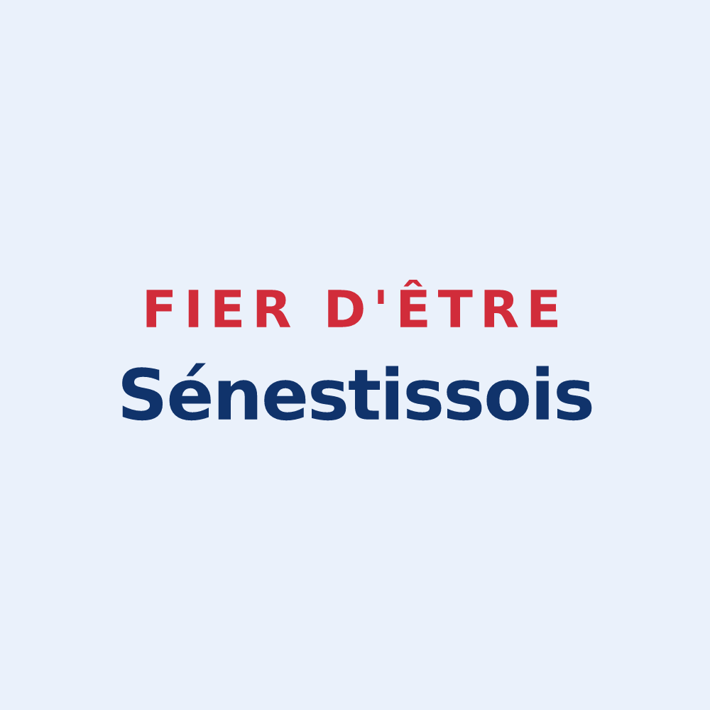 Sticker « Fier d'être Sénestissois » — design pour Sénestis