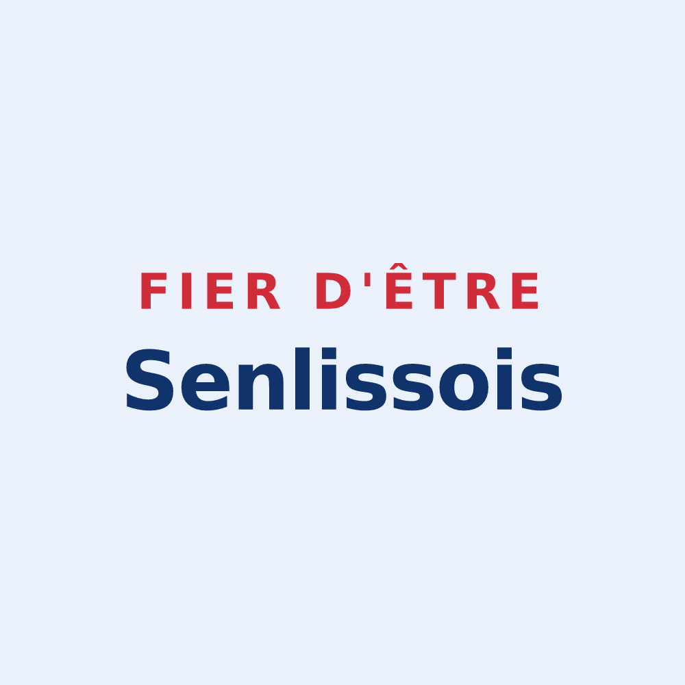 Sticker « Fier d'être Senlissois » — design pour Senlis