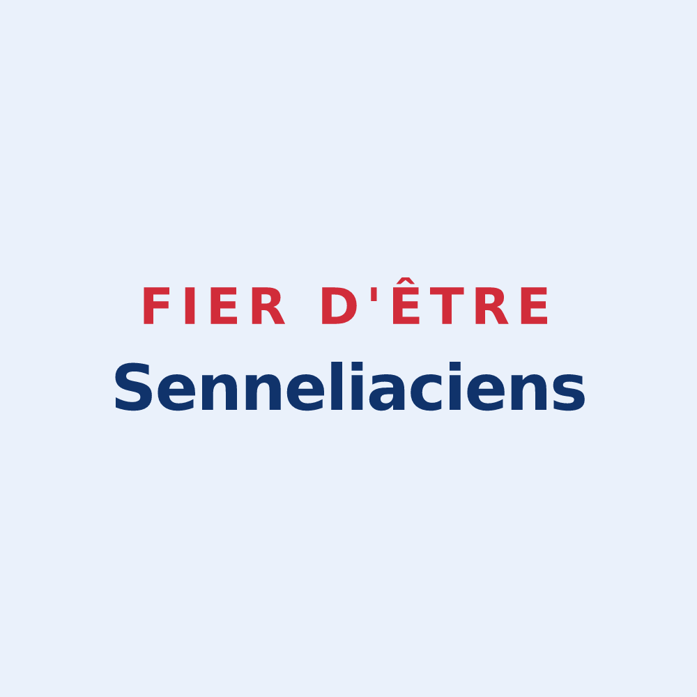 Sticker « Fier d'être Senneliaciens » — design pour Sennely