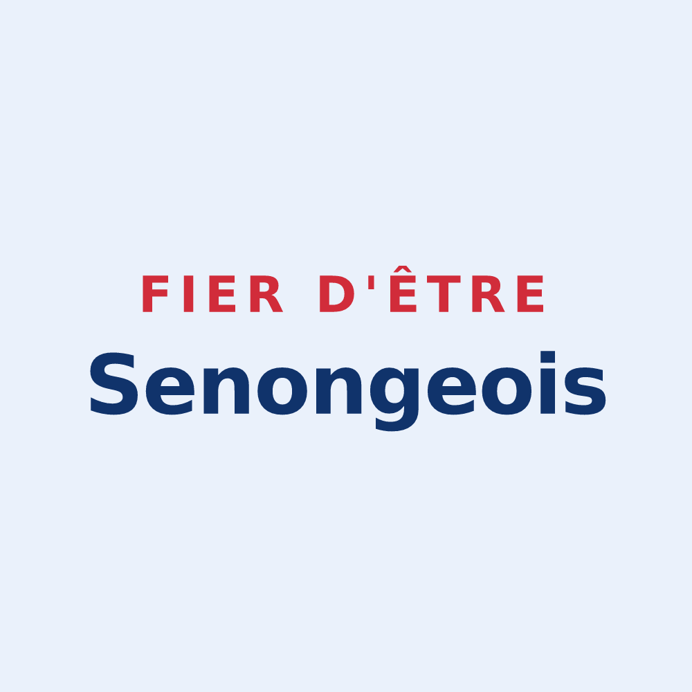 Sticker « Fier d'être Senongeois » — design pour Senonges