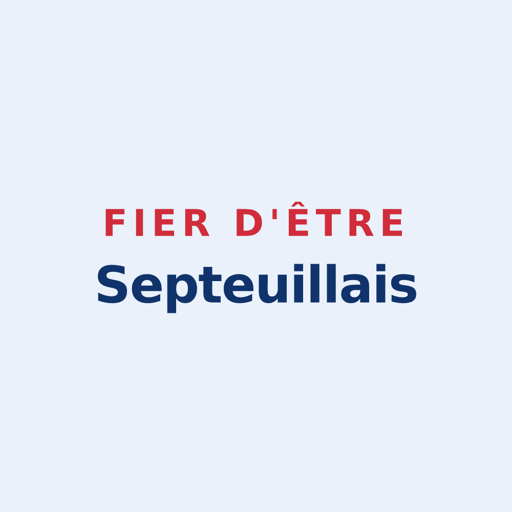 Sticker « Fier d'être Septeuillais » — design pour Septeuil