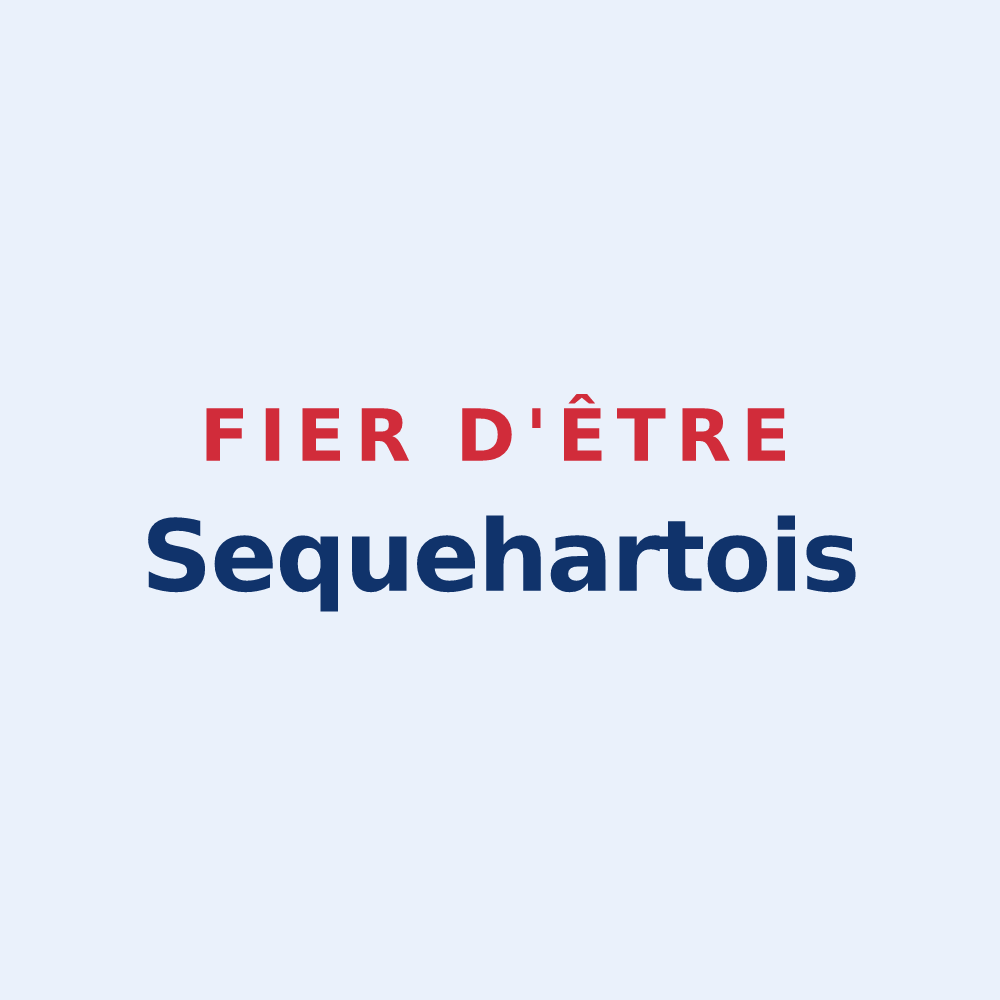 Sticker « Fier d'être Sequehartois » — design pour Sequehart