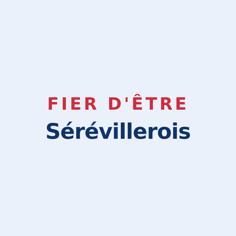 Sticker « Fier d'être Sérévillerois » — design pour Sérévillers