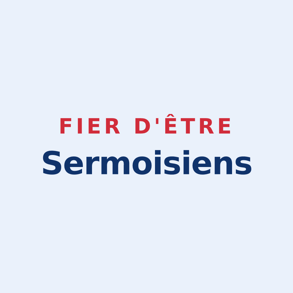 Sticker « Fier d'être Sermoisiens » — design pour Sermoise