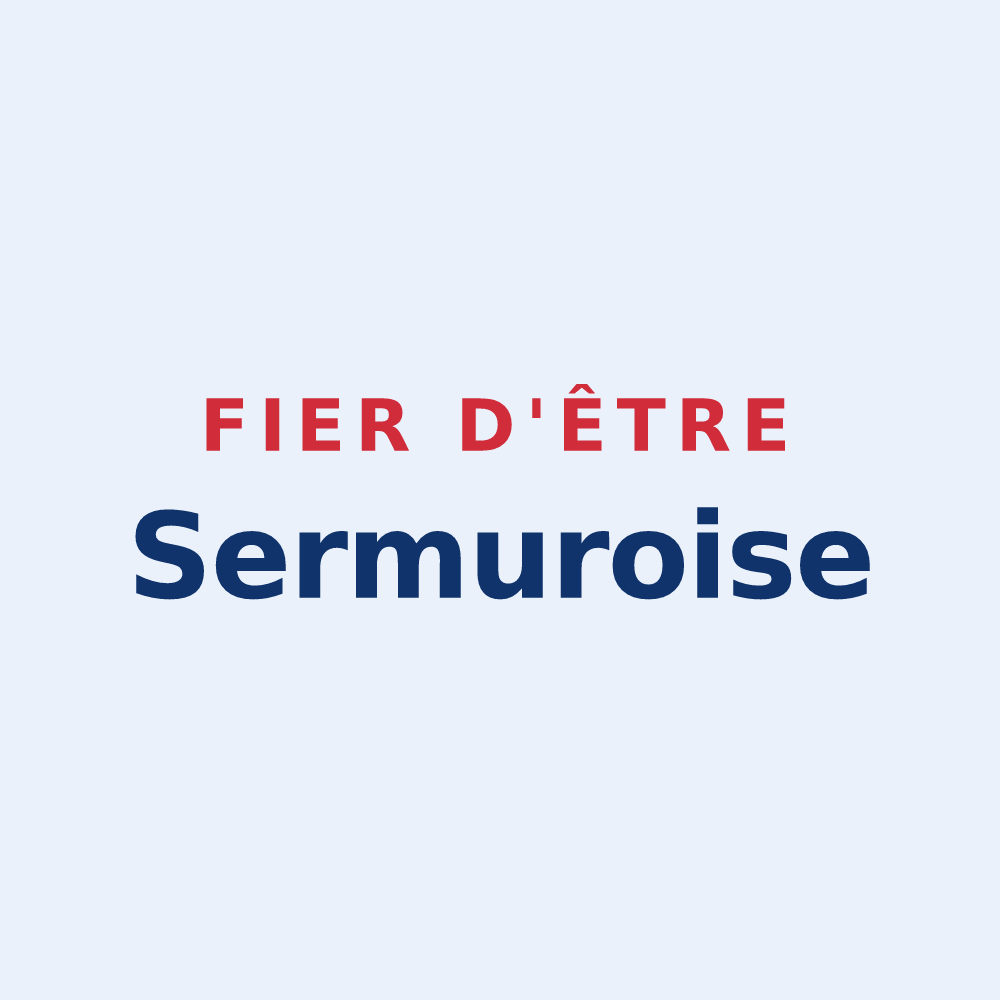 Sticker « Fier d'être Sermuroise » — design pour Sermur