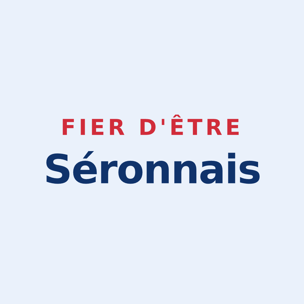 Sticker « Fier d'être Séronnais » — design pour Séron