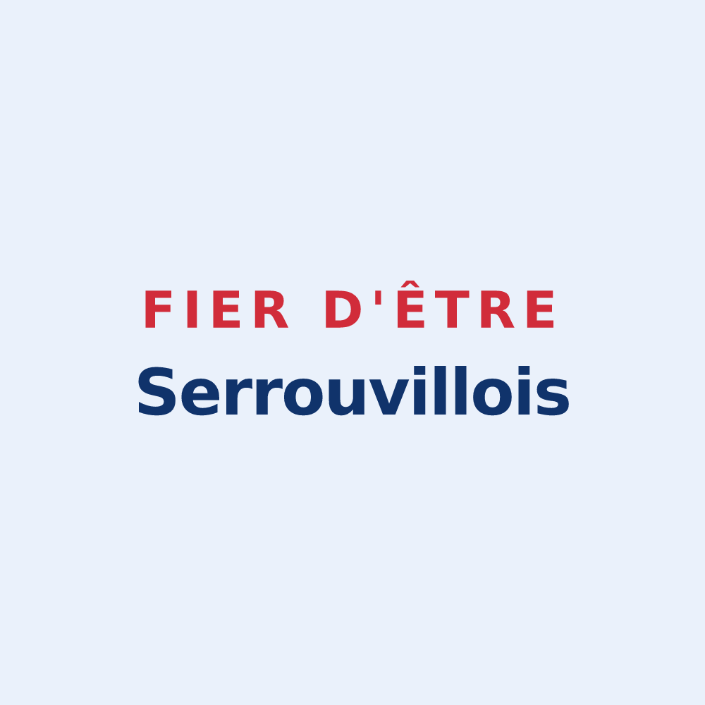 Sticker « Fier d'être Serrouvillois » — design pour Serrouville