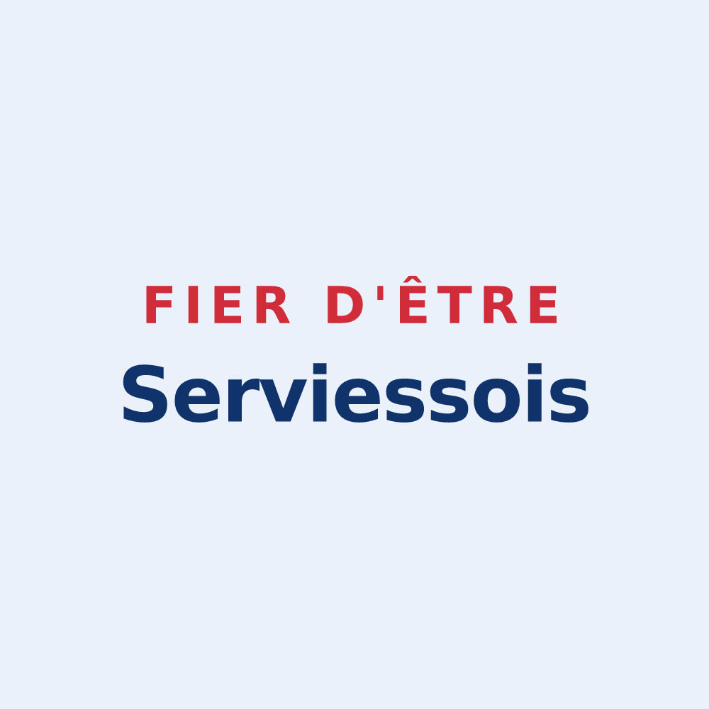 Sticker « Fier d'être Serviessois » — design pour Serviès-en-Val