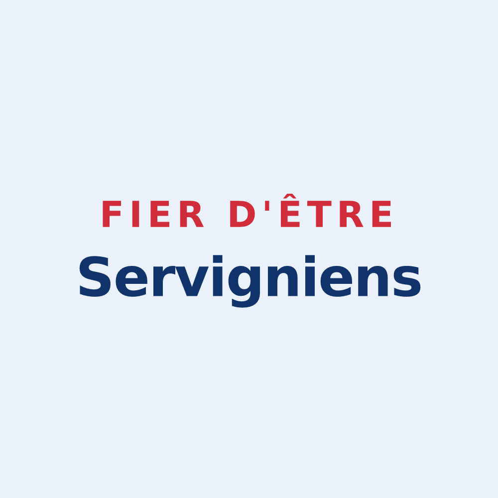 Sticker « Fier d'être Servigniens » — design pour Servigny-lès-Raville