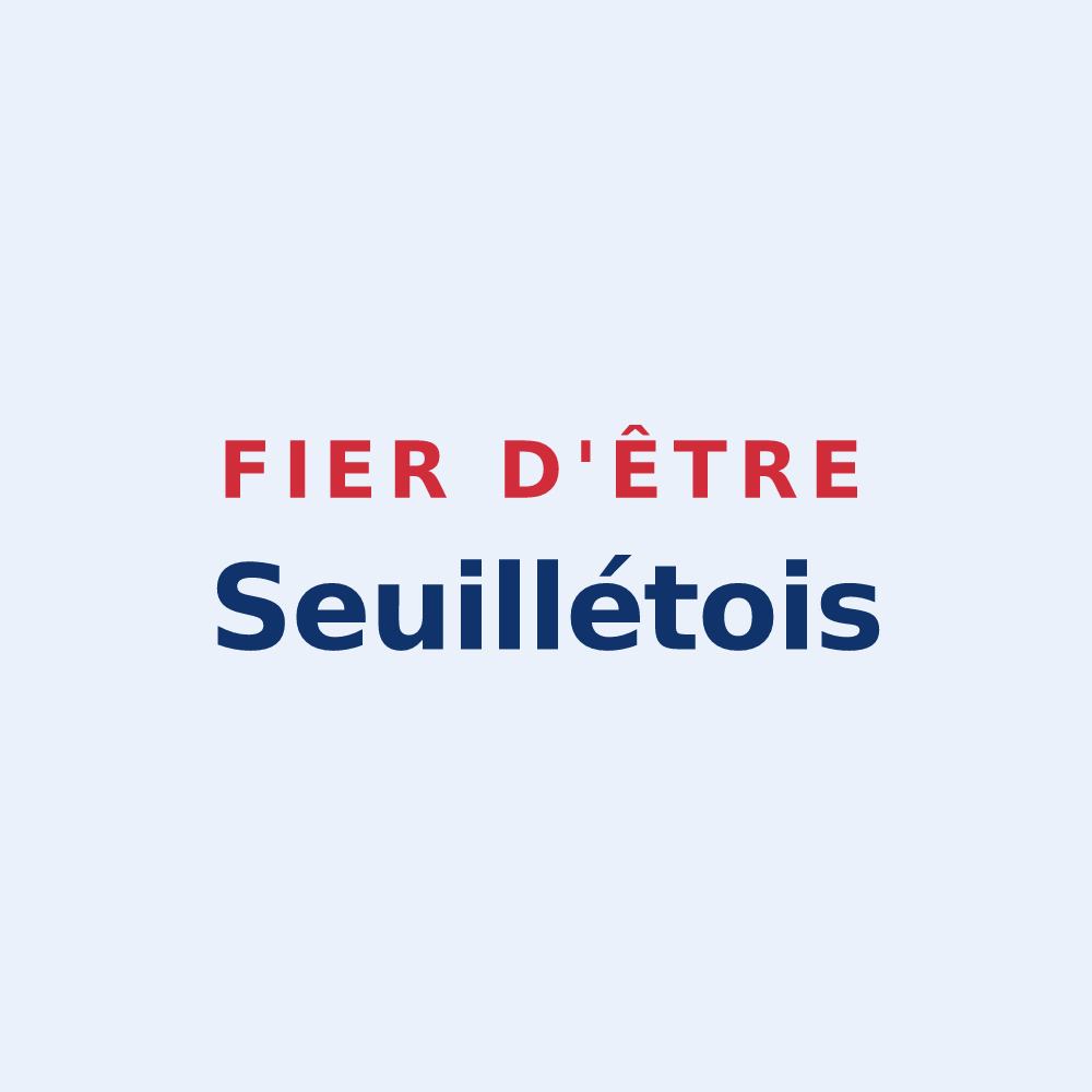 Sticker « Fier d'être Seuillétois » — design pour Seuillet