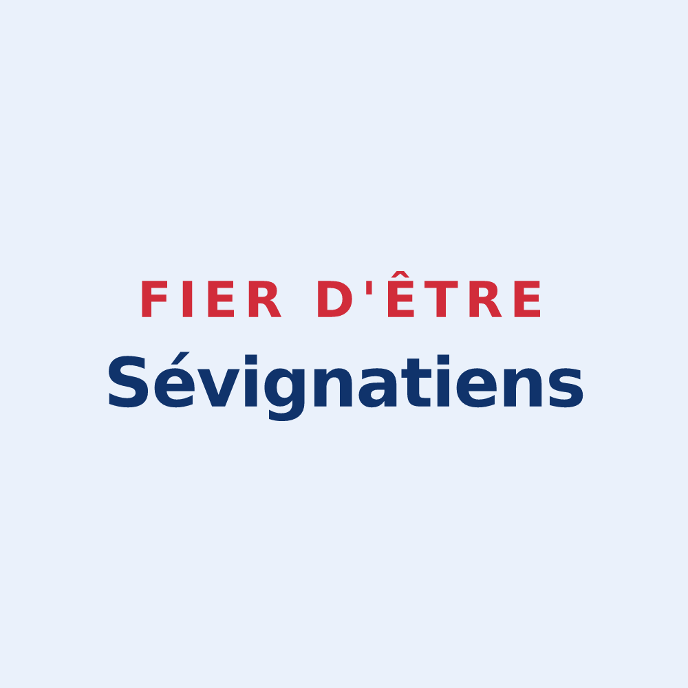 Sticker « Fier d'être Sévignatiens » — design pour Sévigny