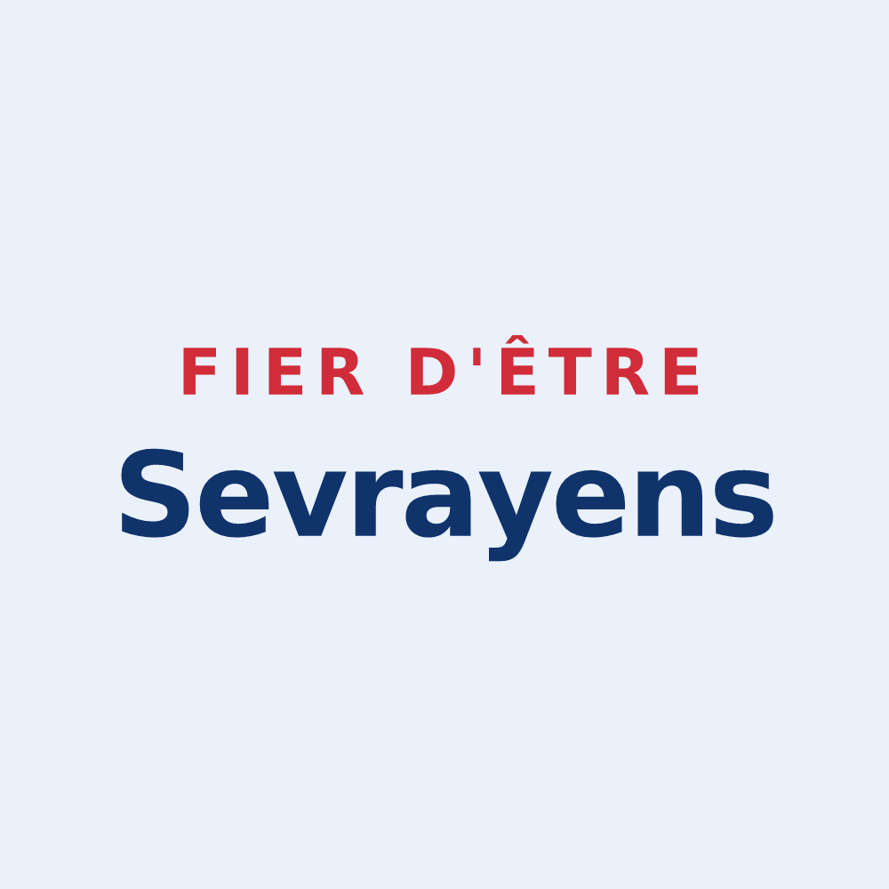 Sticker « Fier d'être Sevrayens » — design pour Sevrai