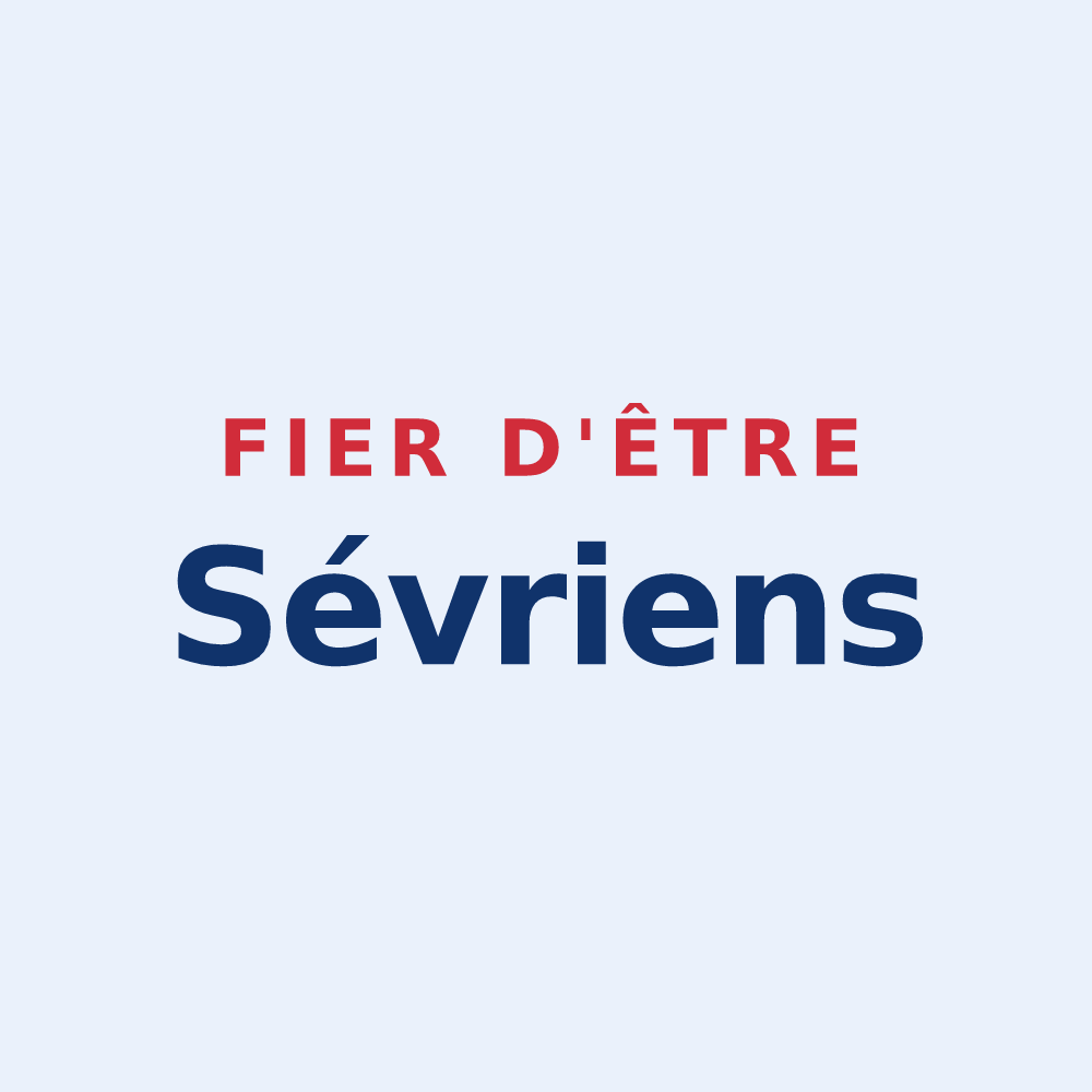 Sticker « Fier d'être Sévriens » — design pour Sèvres