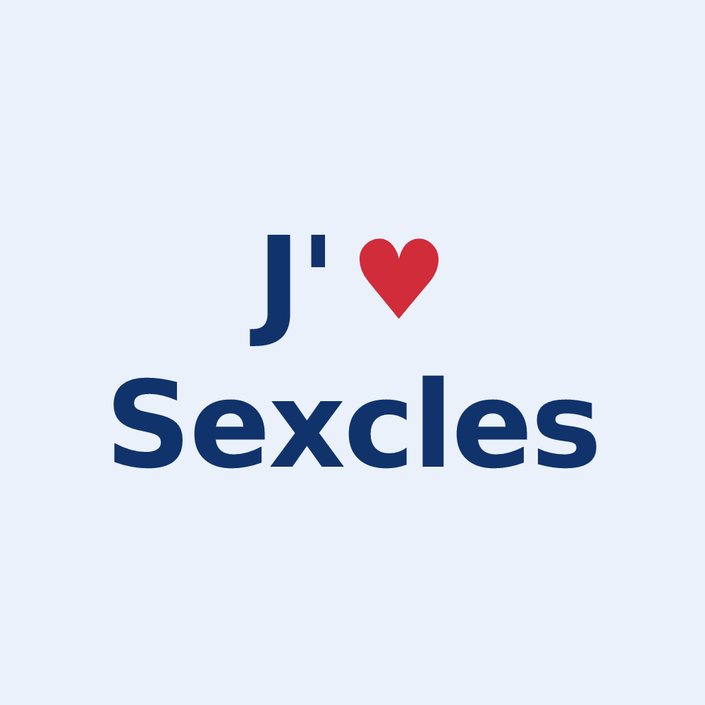 Sticker personnalisé Sexcles — design J'aime Sexcles