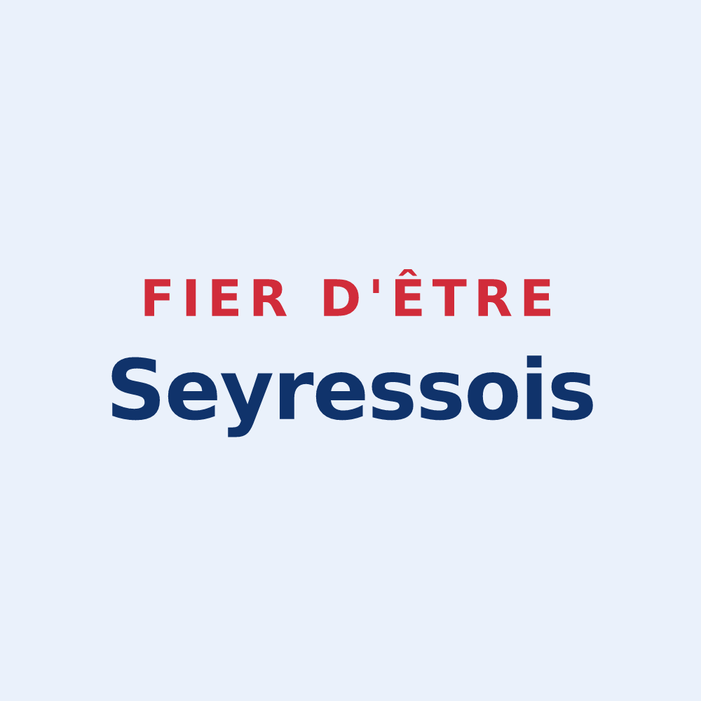 Sticker « Fier d'être Seyressois » — design pour Seyresse